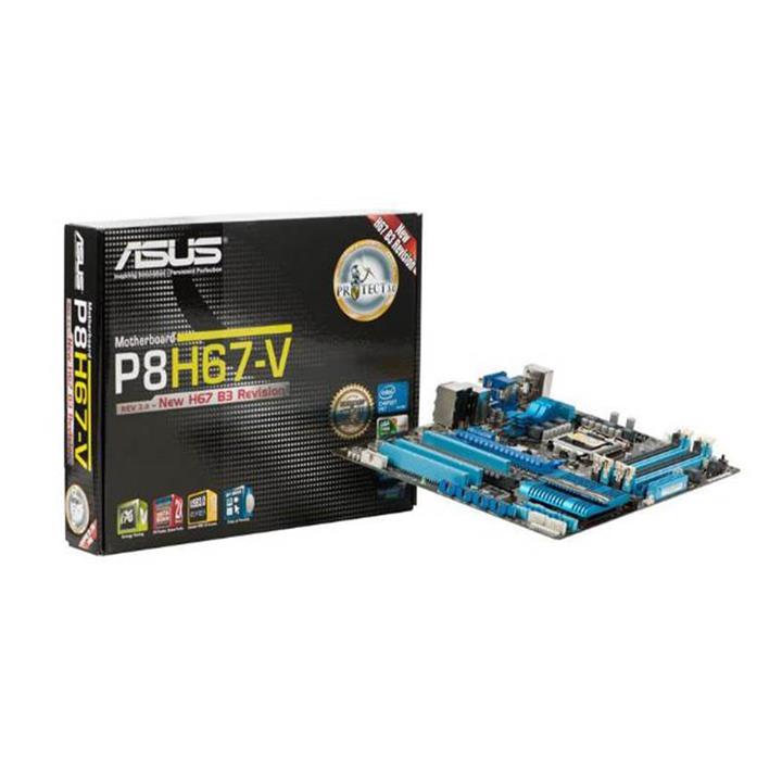 مادربرد ایسوس مدل پی 8 اچ 67 ASUS P8H67 LGA 1155 Motherboard